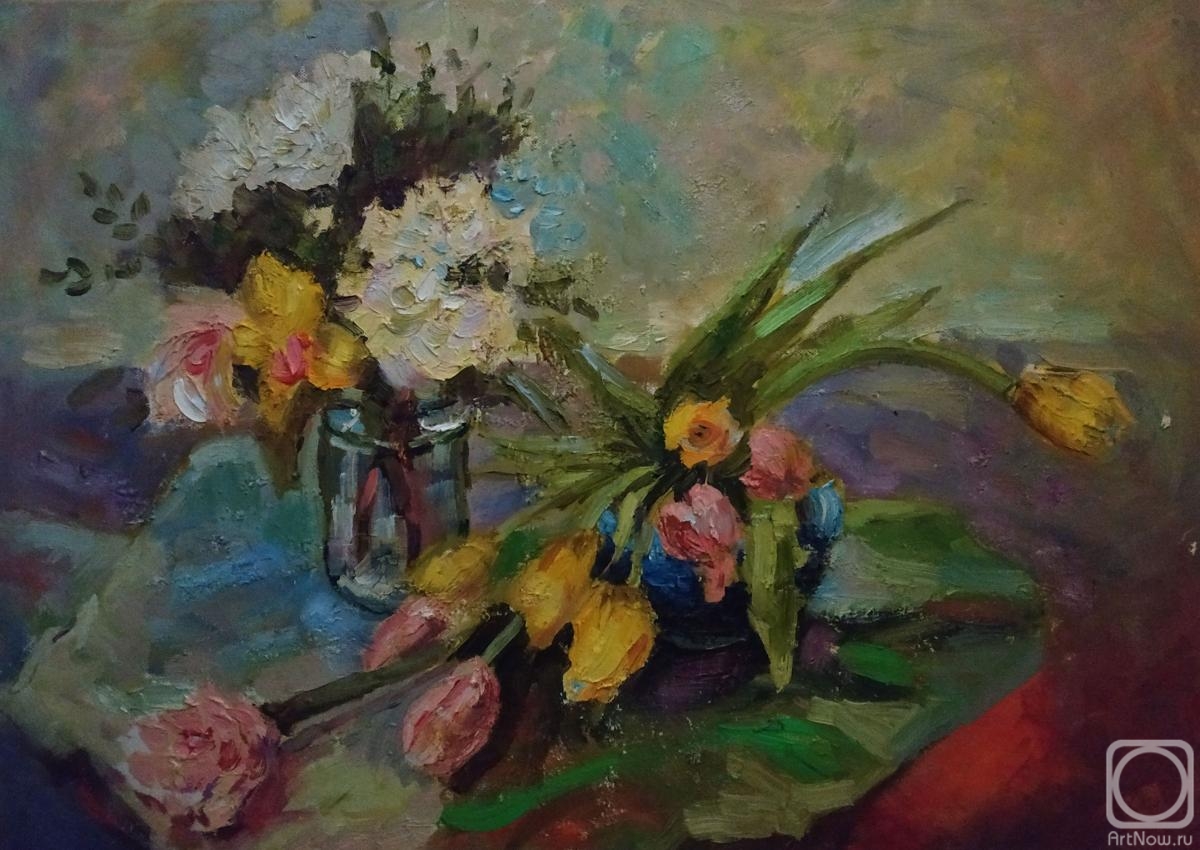 Silaeva Nina. Gentle. Flowers Series