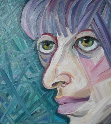 Self-portrait. Yaguzhinskaya Anna