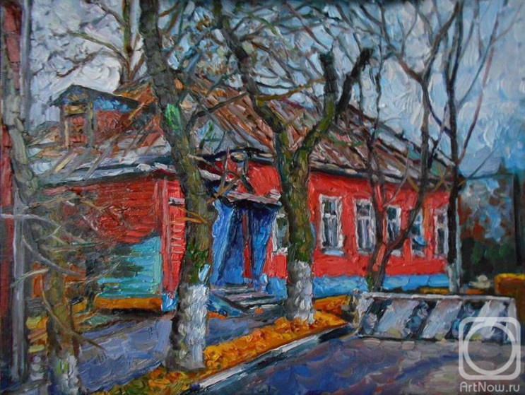 Yaguzhinskaya Anna. Red House in Rogozhskaya Sloboda