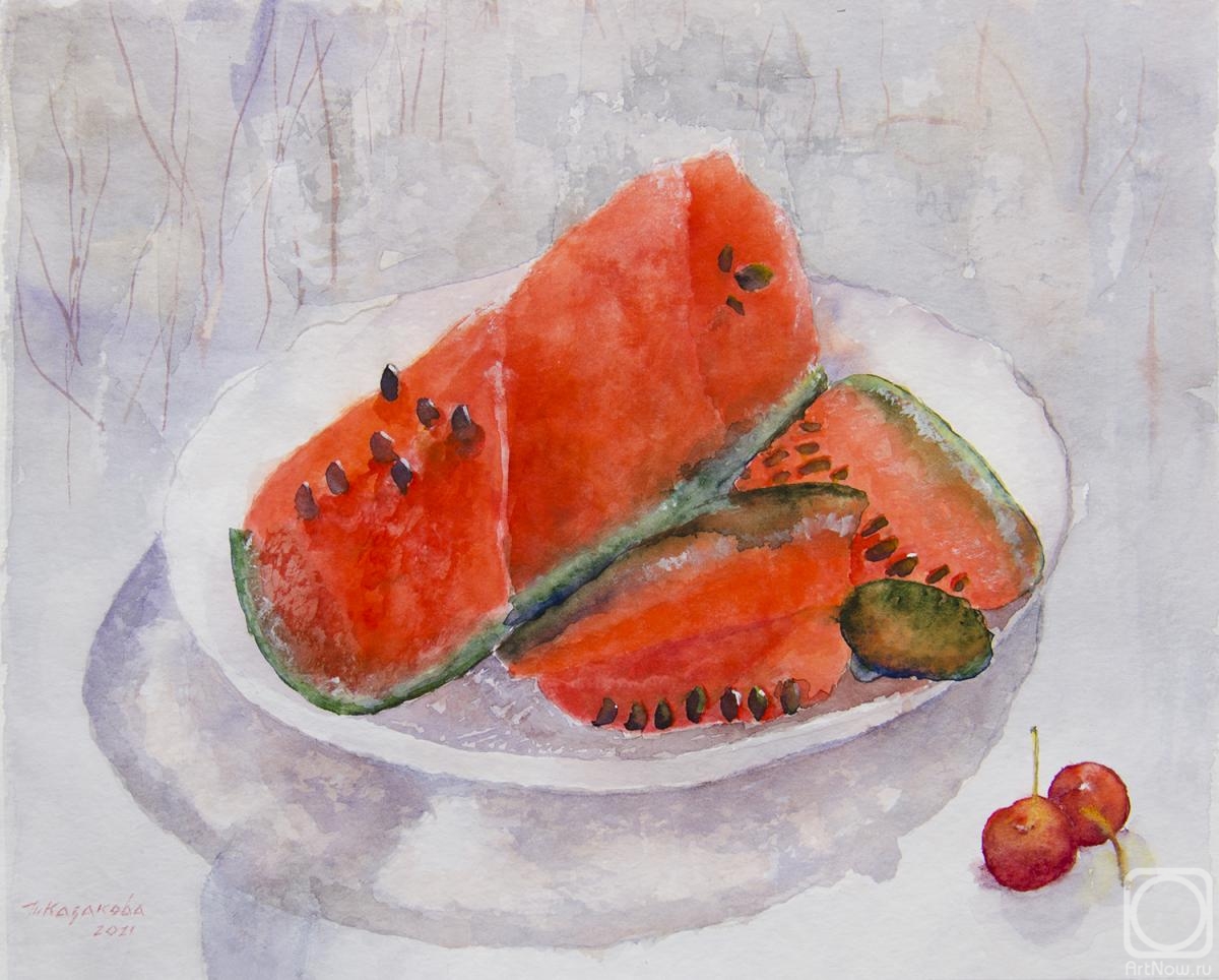 Kazakova Tatyana. Watermelon day