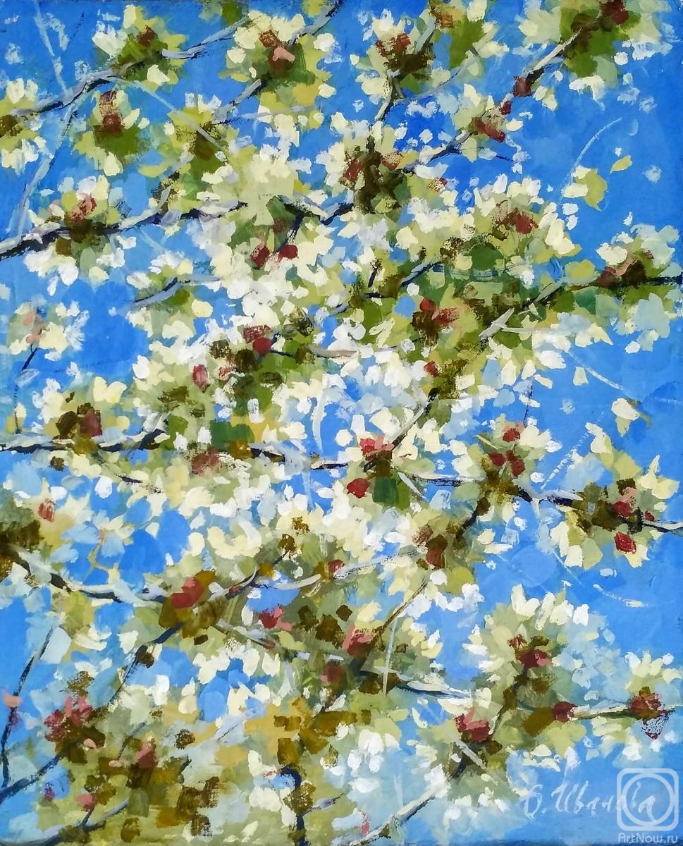 Ivanova Olesya. Cherry mosaic