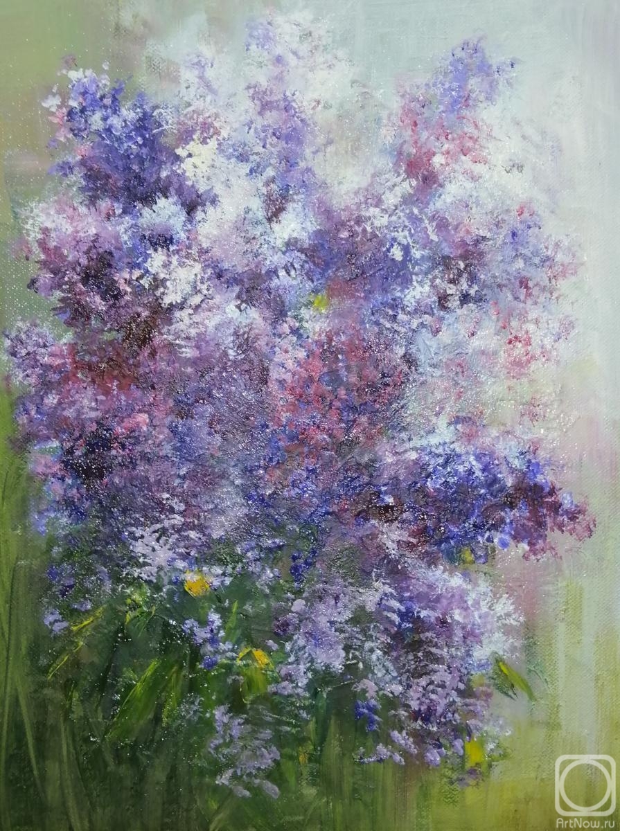 Miftahutdinov Nail. Bouquet of lilac