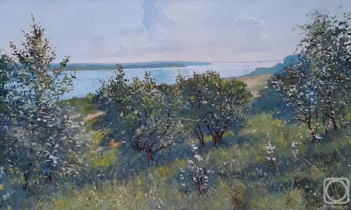 Agarkov Nikolay. Hot afternoon on the Amur river