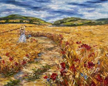 Promenade dans les champs. Malivani Diana