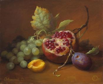 Pomegranate and plum. Sevryukov Dmitry