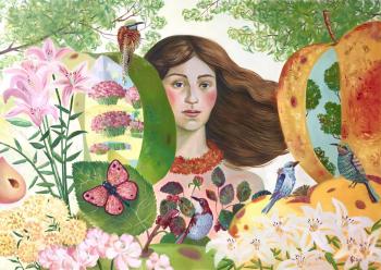 In the Garden of Eden. Kosarkova Elena