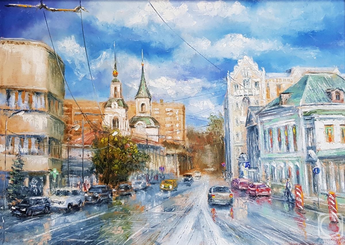 Zaytsev Dmitriy. Moscow, Novaya Basmannaya street