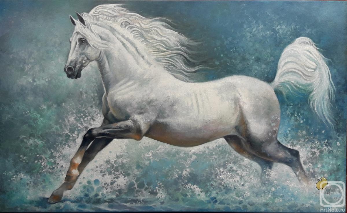 Kharabadze Teimuraz. White horse