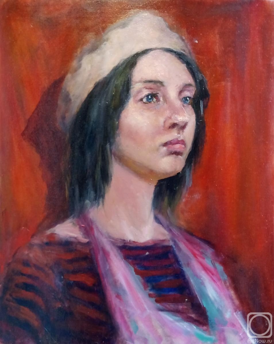 Basistov Sergey. Portrait of a girl