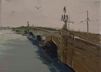 Bridge over the Neva river. Golovchenko Alexey