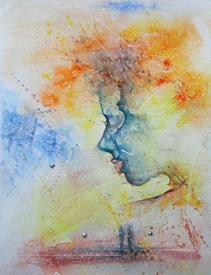 Two (Colorful Watercolor). Pshenichnyi Andrey