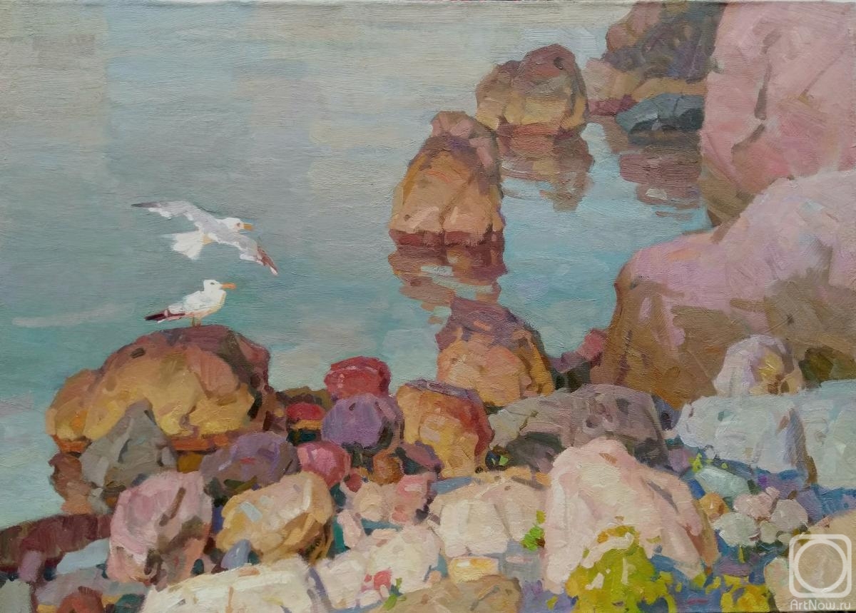 Tuzhikov Igor. Sea rocks