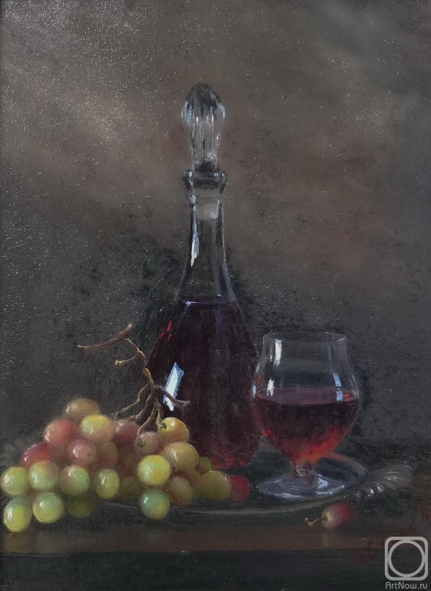 Evseev Valery. Still life with a decanter