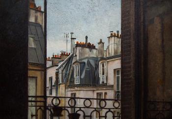 The roofs of Paris. Kozlov Peter