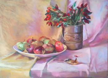 Rosehip and apples. Vedernikova Oksana