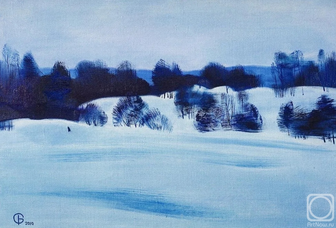 Isaev Gennadiy. Winter motif