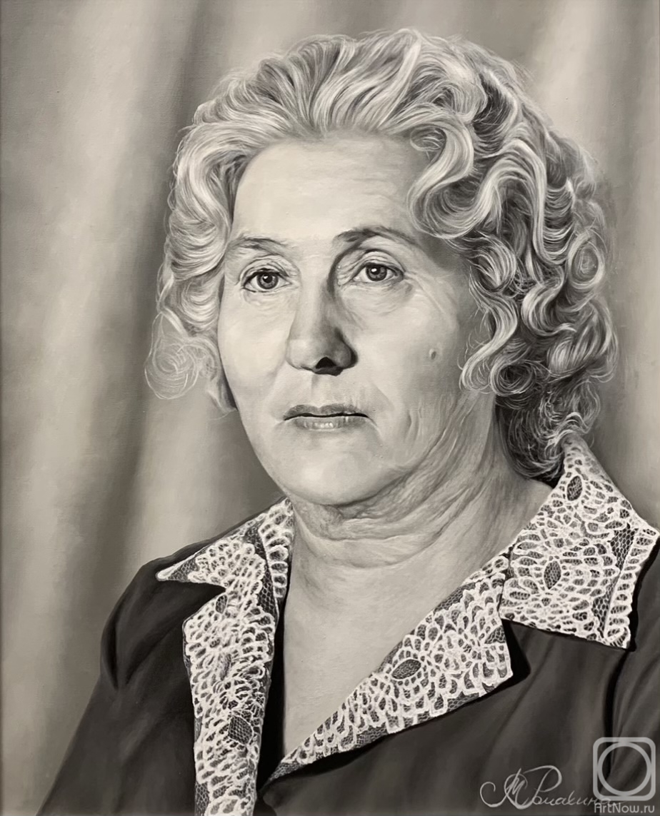 Romahina Marina. Portrait of the mother of Vladimir Wolfovich Zhirinovsky