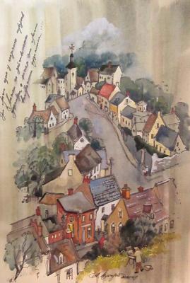 Artist's town. Schubert Albina