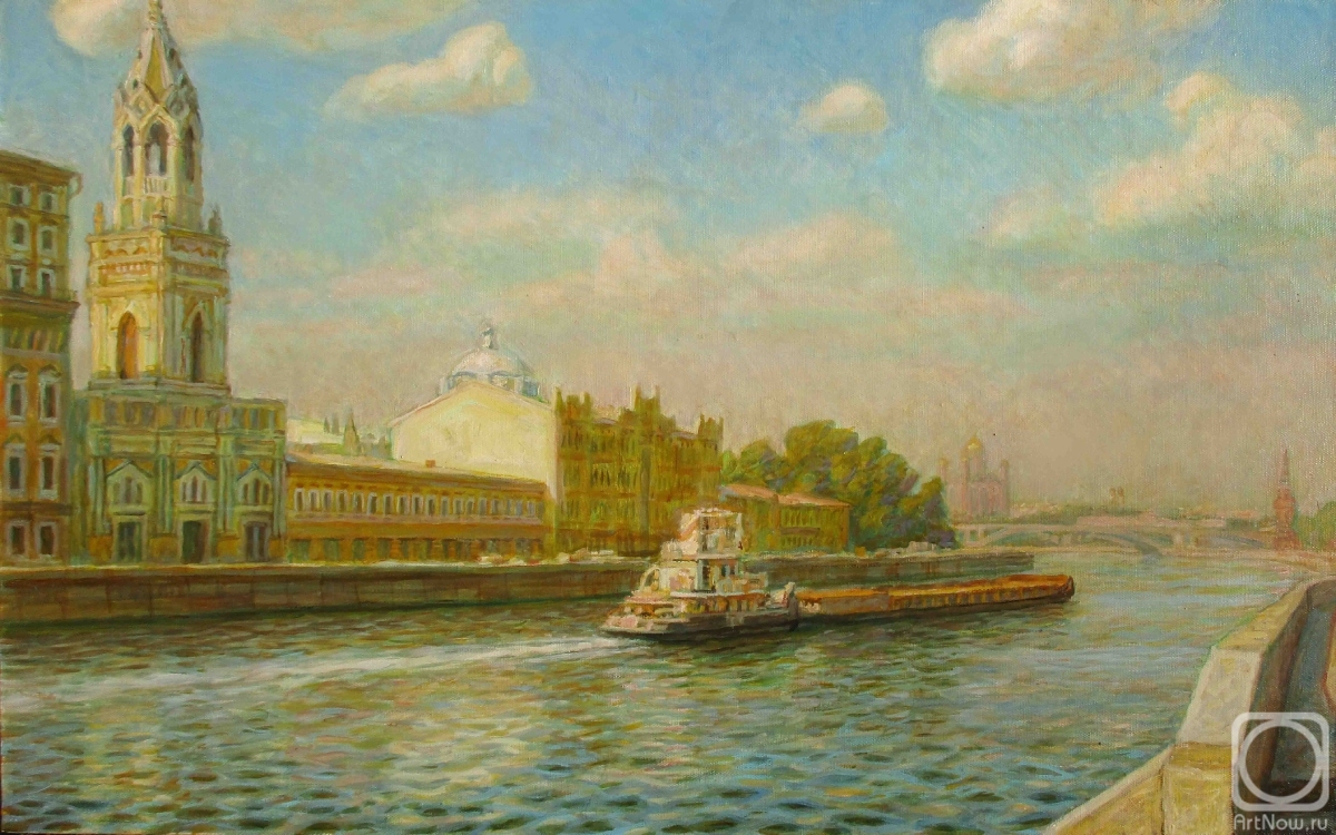 Presnyakov Maksimilyan. On the Moskva River