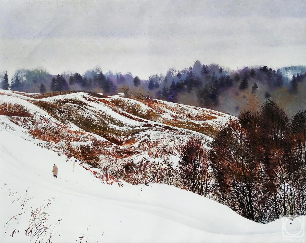 Isaev Gennadiy. Winter road