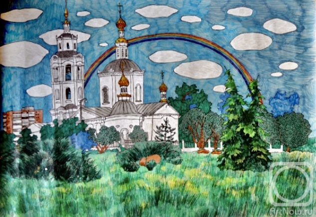 Kapitonova Lyudmila. Epiphany church