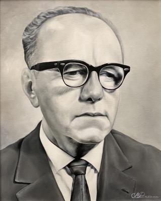 Portrait of the father of Vladimir Wolfovich Zhirinovsky. Romahina Marina