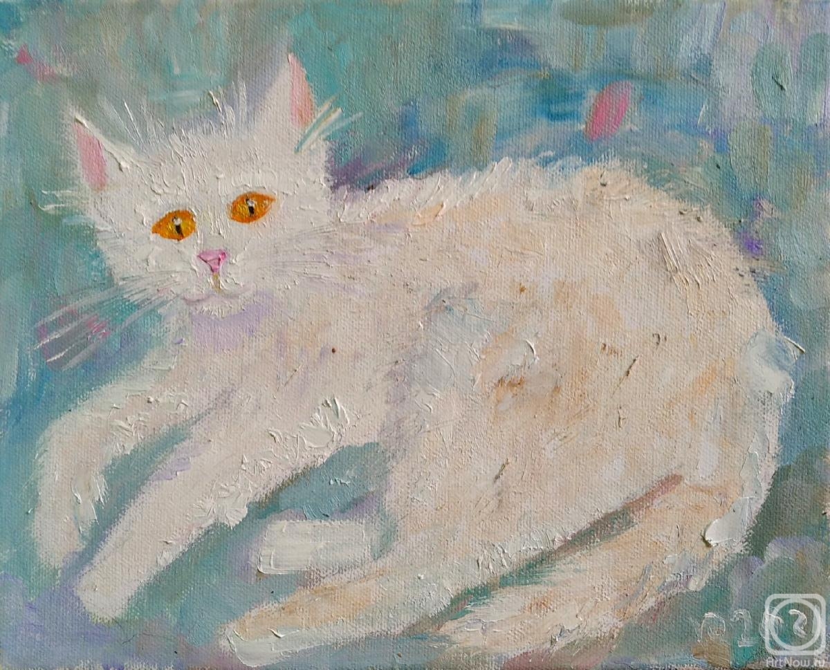 Busina Tatyana. Sleepy cat