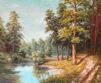 Smorodinov Ruslan Aleksandrovich. Forest lake