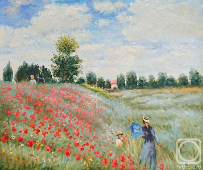 Minaev Sergey. Poppy field