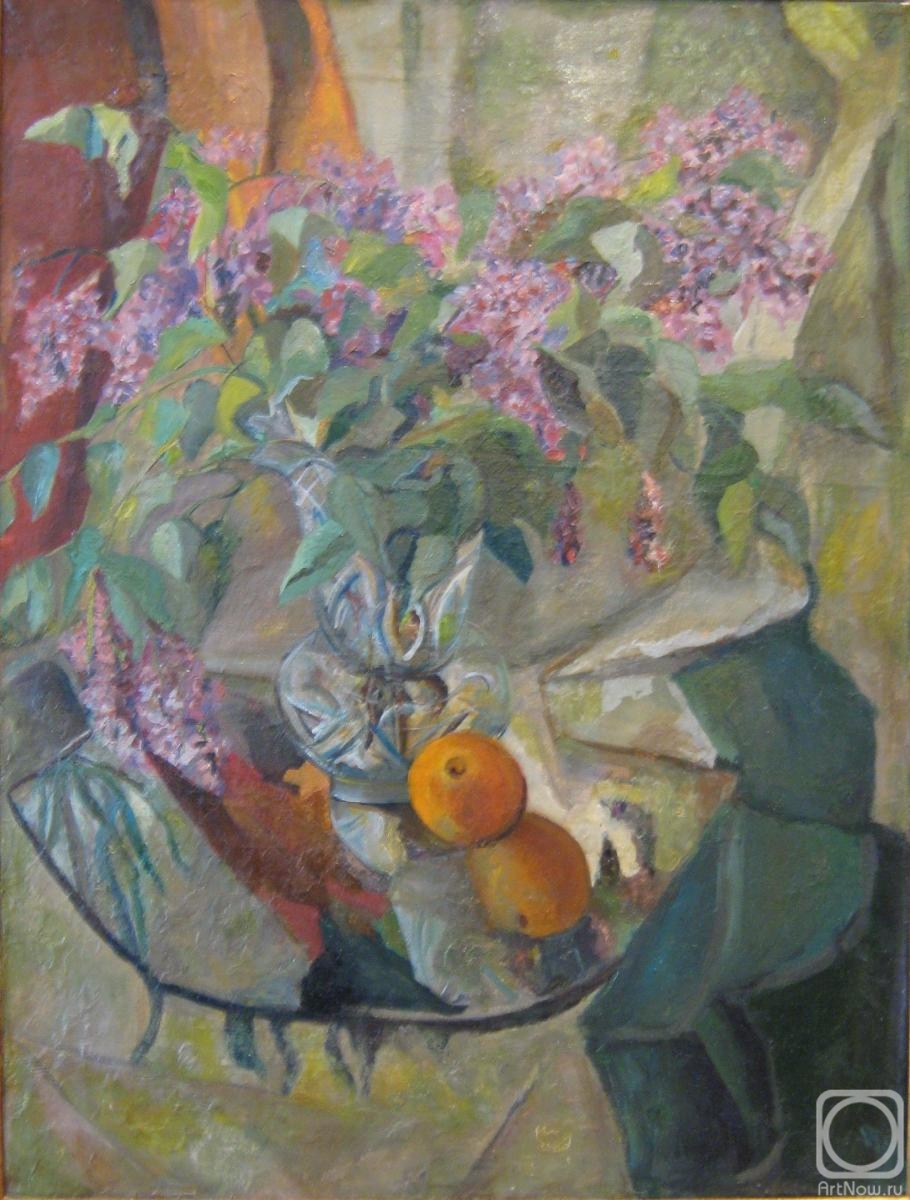 Prostoserdov Nikolay. Lilacs and fruits