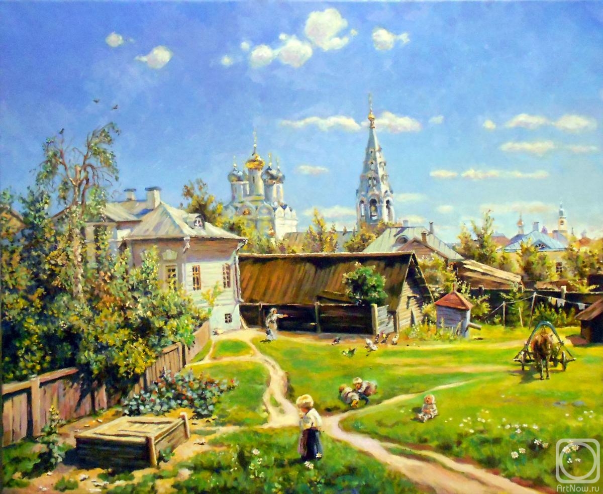 Baryshevskii Oleg. Moscow Courtyard