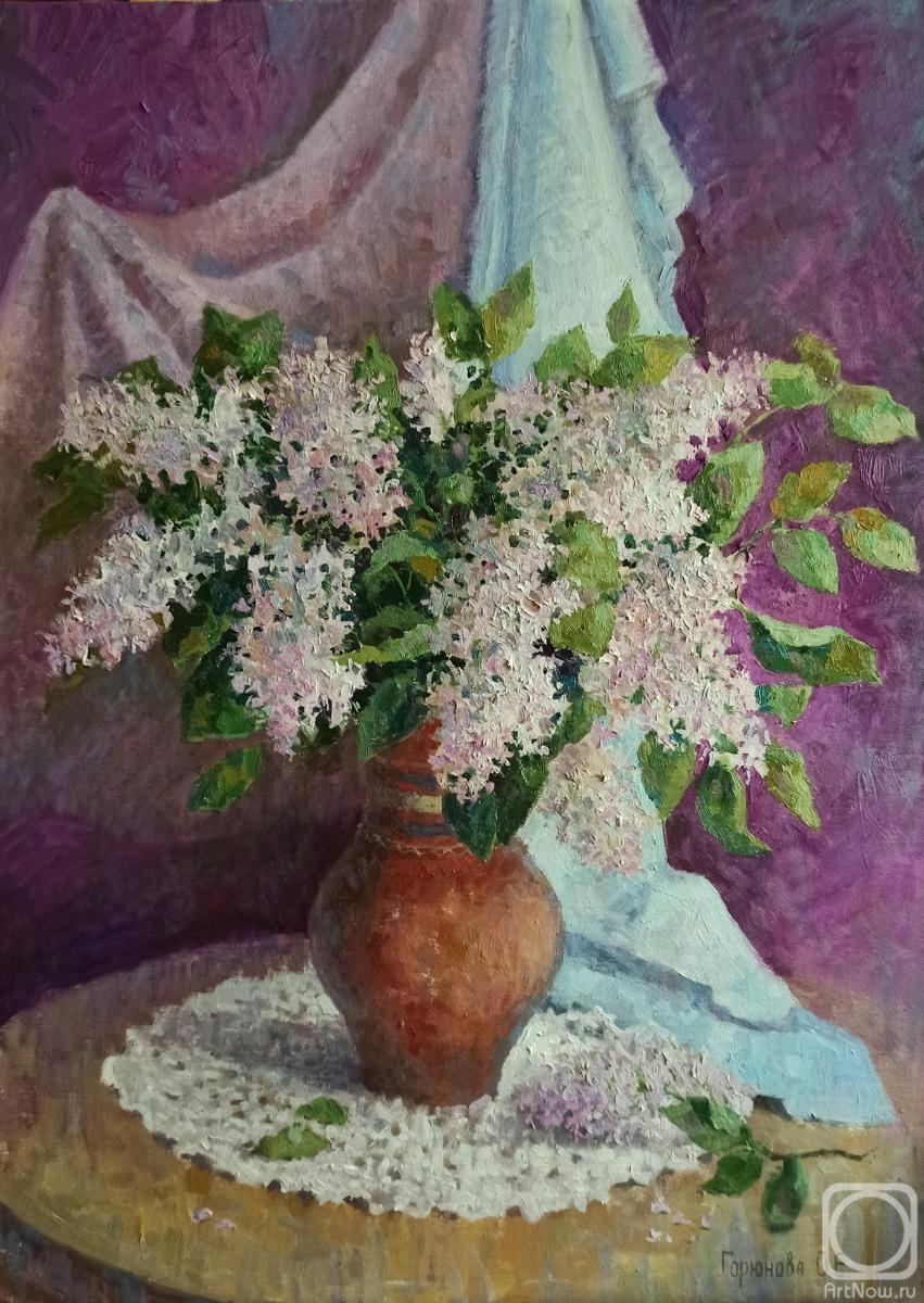 Goryunova Olga. Bouquet of lilac