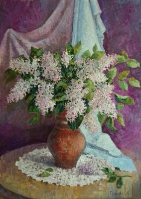 Bouquet of lilac (Antiques). Goryunova Olga