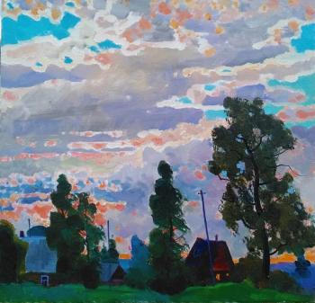 Evening sky. Isaev Gennadiy