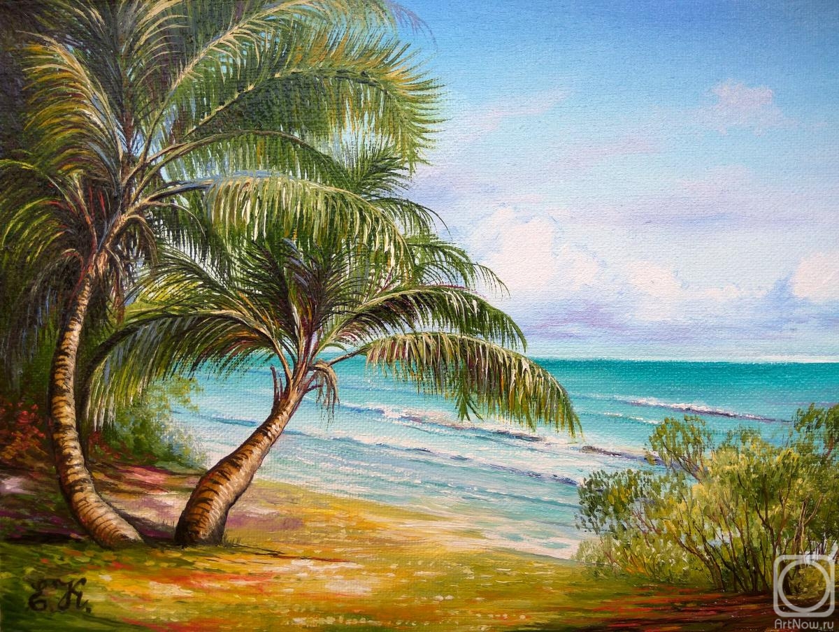 Korableva Elena. Palm trees