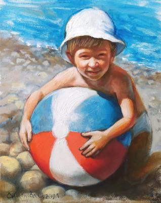 Ball (Boy On The Beach). Simonova Olga