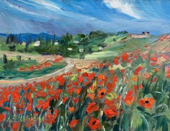 Poppy field. Ageeva-Usova Irina