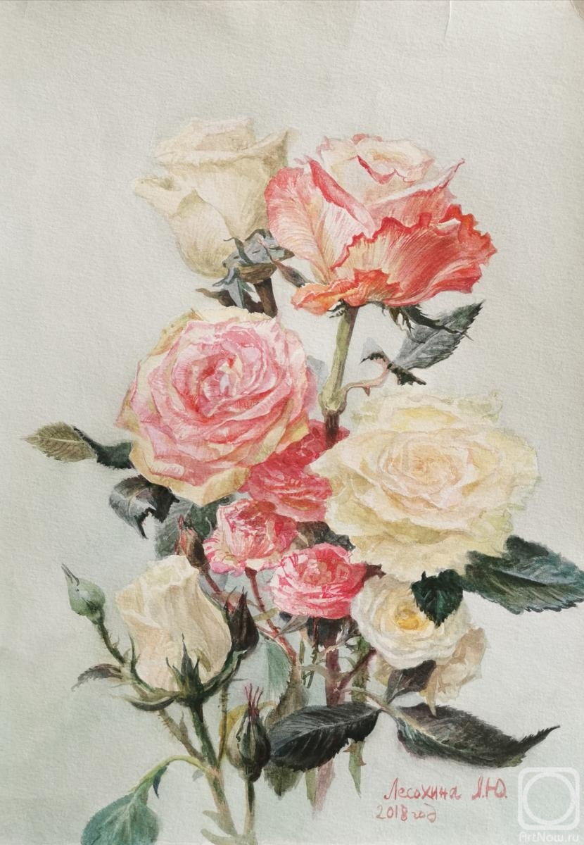 Lesokhina Lubov. Delicate roses