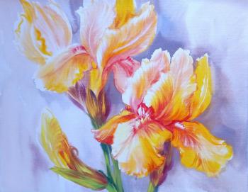 Summer of irises. Mikhalskaya Katya