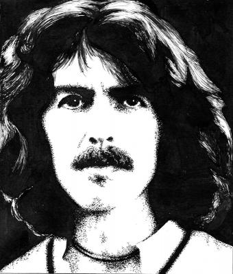 George Harrison (Th Beatles). Abaimov Vladimir