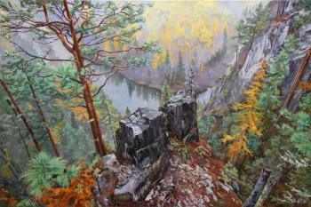 Forest gilding shines (The Nature Of The Urals). Samokhvalov Alexander