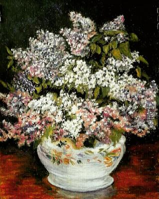 Bouquet of flowers (copy of a Renoir painting)