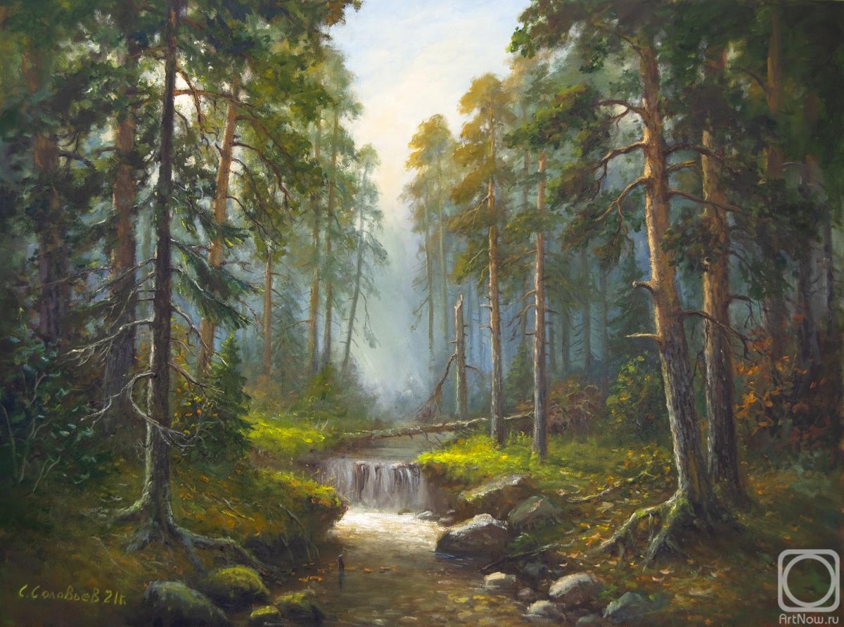 Solovyev Sergey. A stream in the forest