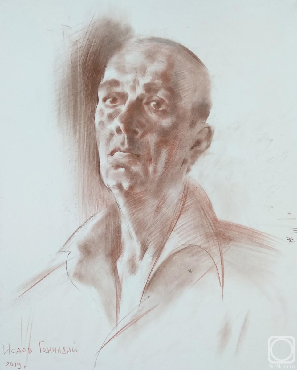 Isaev Gennadiy. Male portrait