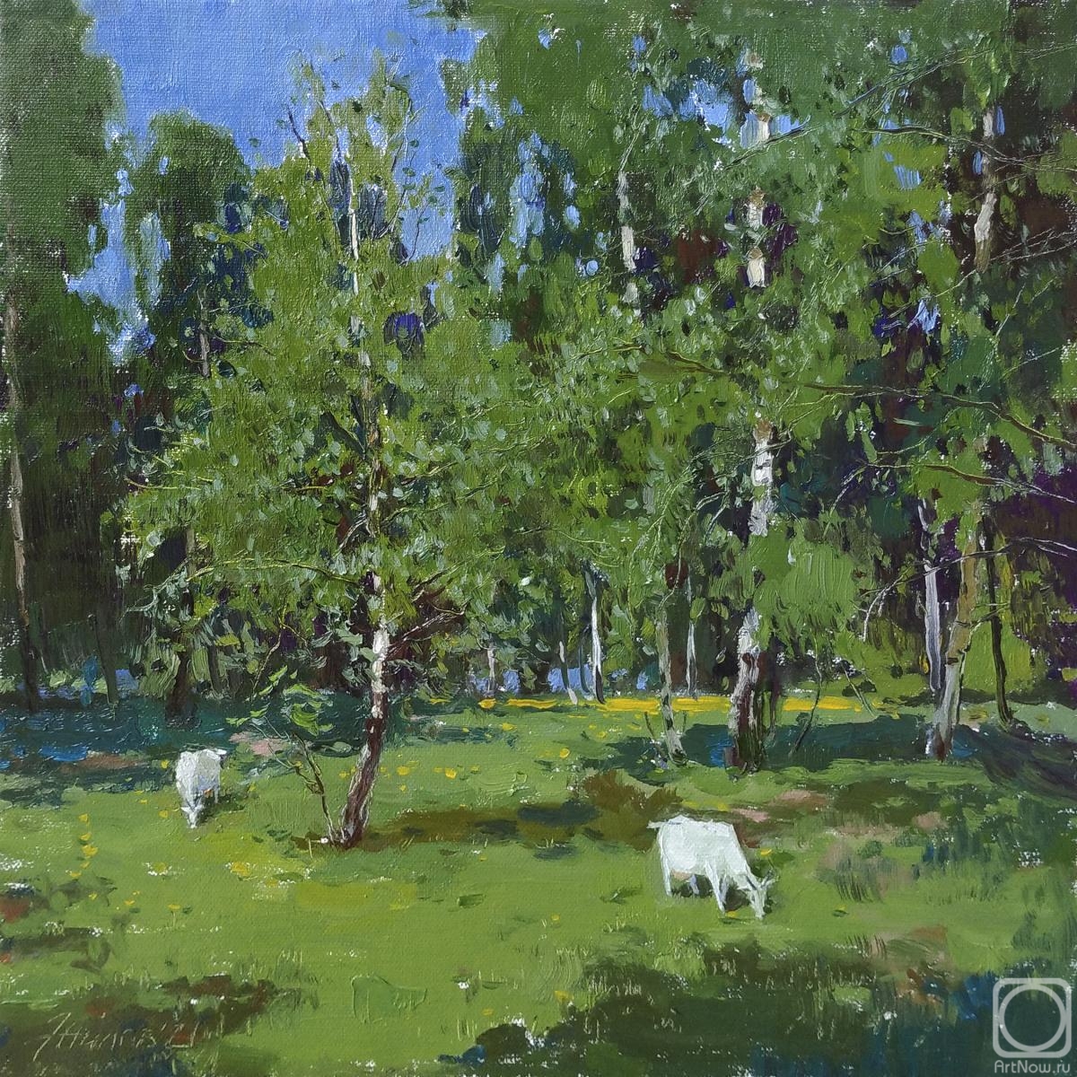 Zhilov Andrey. In the May forest