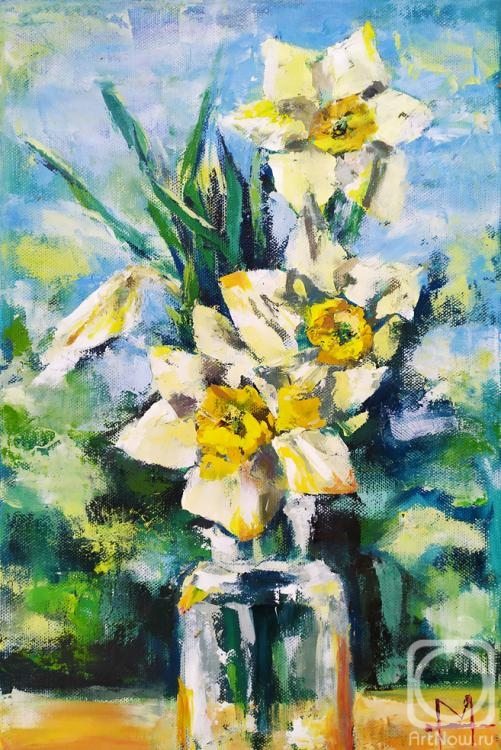 Nichutina Marina. Daffodils