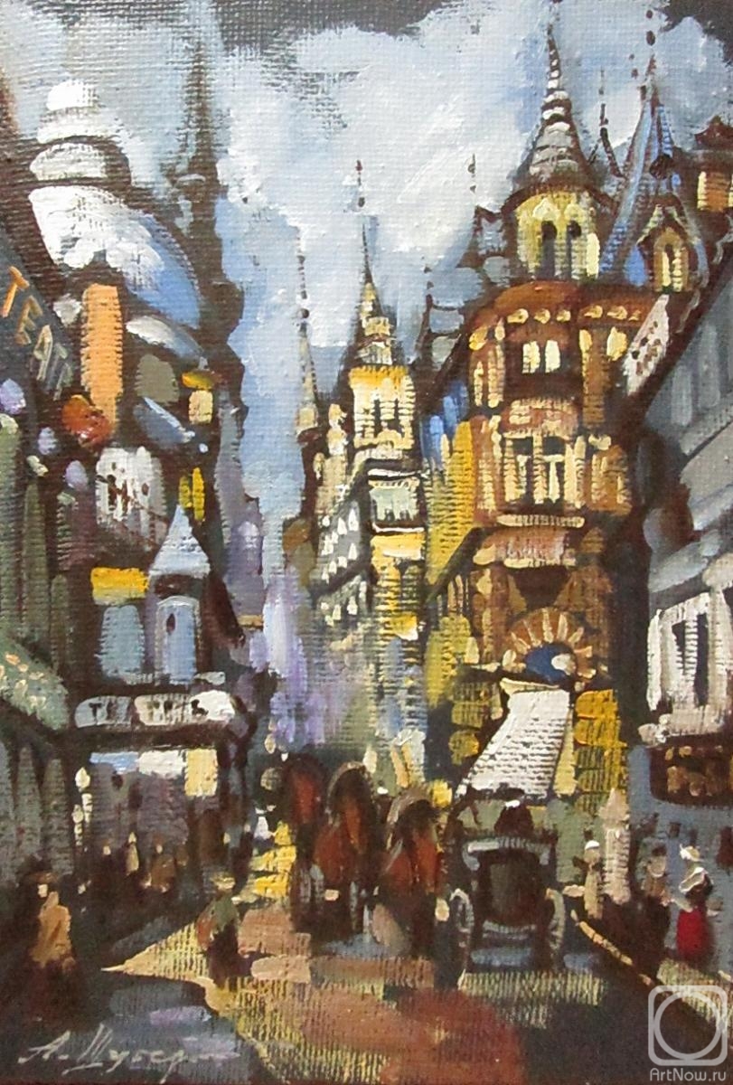 Schubert Albina. Old Moscow