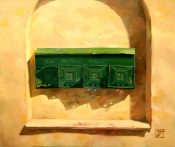 Old mailboxes ( ). Bogdanova Irina