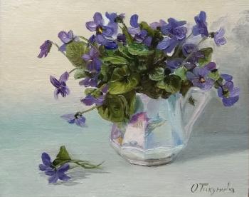 Spring mood (Painting Bouguet Of Flowers). Tikunova Olga