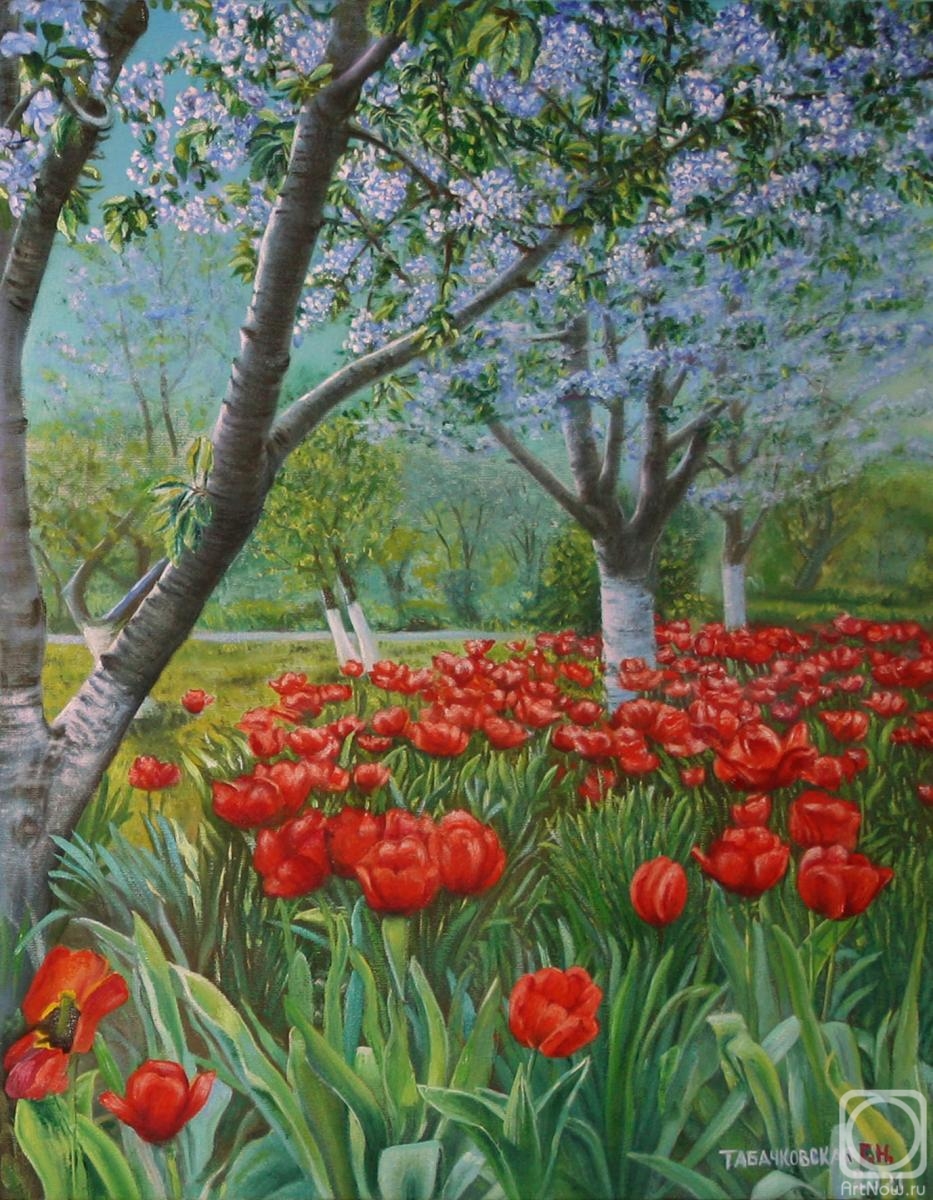 Kudryashov Galina. Blooming May